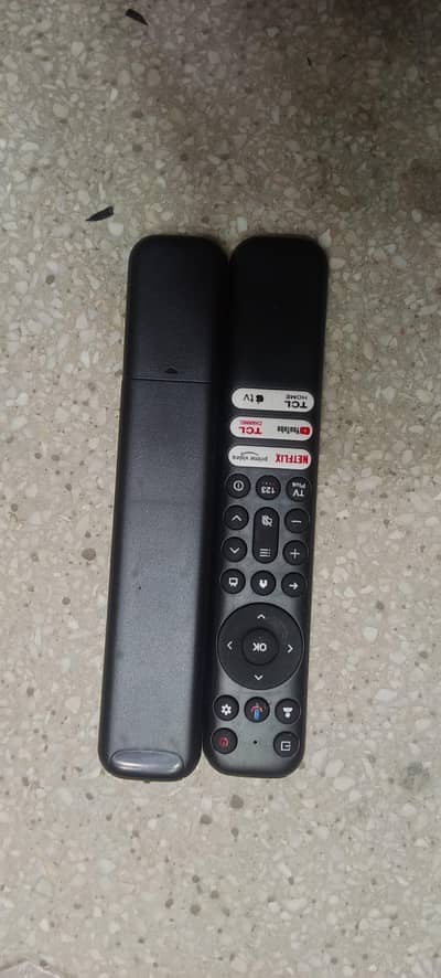 Tcl new model remote control without voice