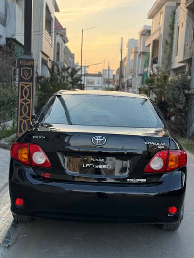 Toyota Corolla XLI 2009