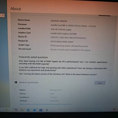 1TB HDD | Windows | Used – Good Condition
