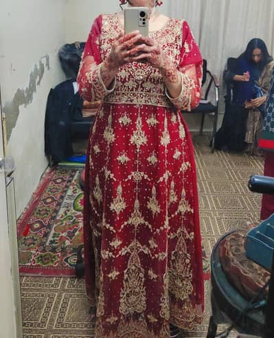 red maxi formal dress bridal dress