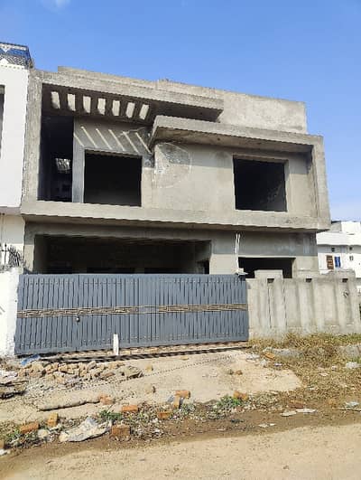 30x60 Gray Structure Available in E-18 Islamabad.