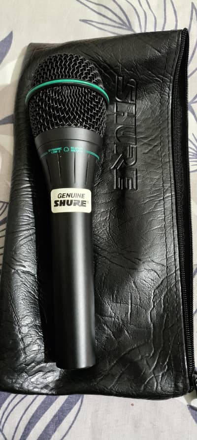 Shure BG 2.1 Dynamic Microphone – Live & Studio Workhorse