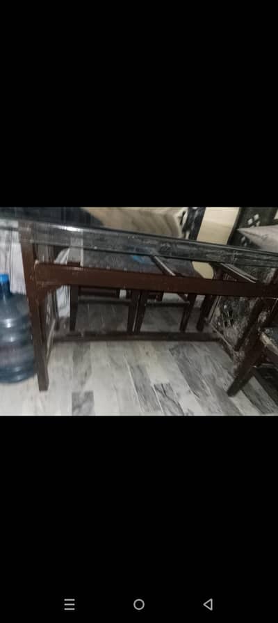 dining table with 6 chairs