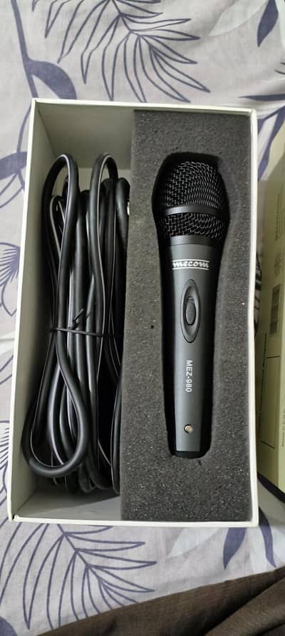 Mecom MEZ-980XLR Dynamic Unidirectional Microphone
