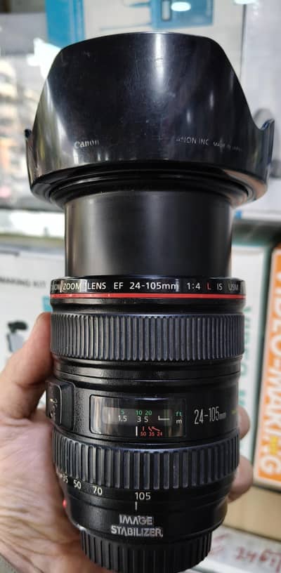 Canon 24-105mm IS  f/4 Full frame professional Lens