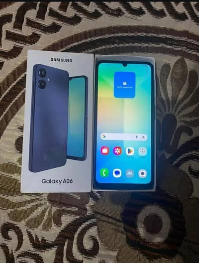 Samsung A06 complete box
