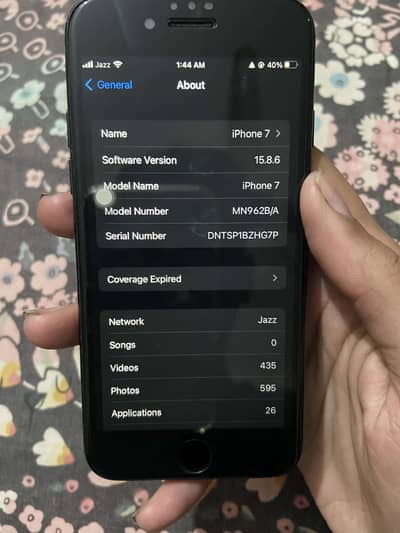 Iphone 7 Official PTA Approved