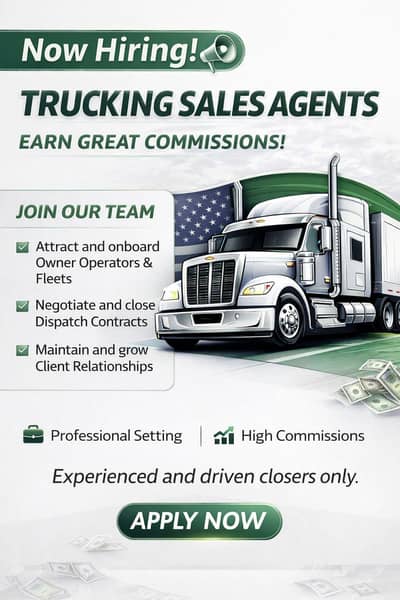 hiring expert trucking sale agent in Parkview city lahore