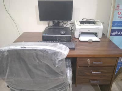 New office table and chairs