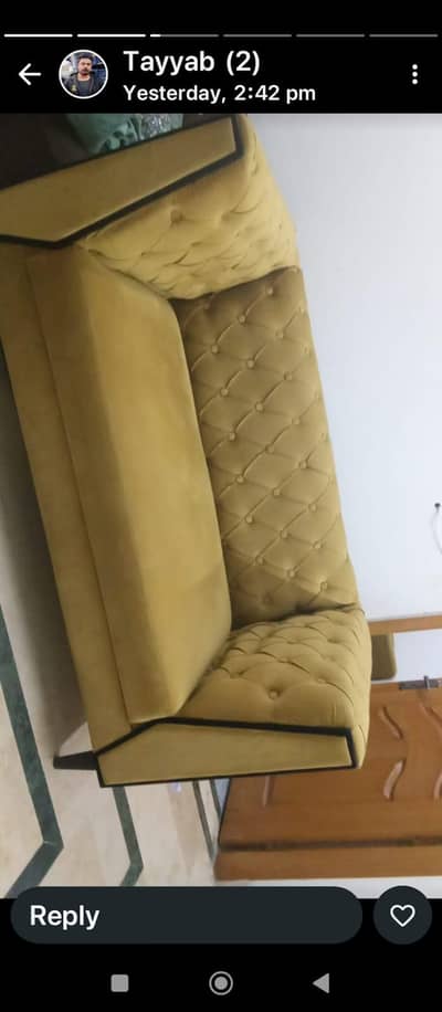 6 seter sofa good candishn