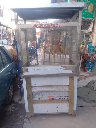 Fries, burger, shawarma Counter for sale on neat and clean condition