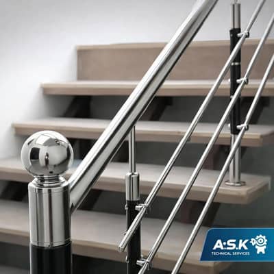 iron aluminum stainless steel and glass works