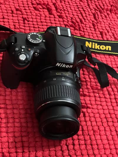 Nikon D3200 DSLR Camera with bag 9.5 out of 10 condition