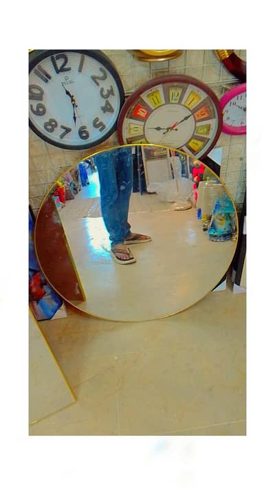 round mirror size 2.5 / 3