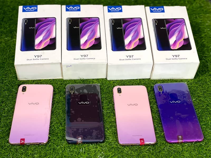 Vivo Y97 (8gb-256gb) Approved Mobile With Box - Mobile Phones - 1111917786