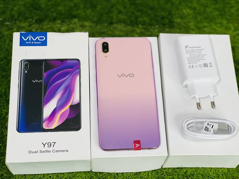 Vivo Y97 (8gb-256gb) Approved Mobile With Box - Mobile Phones - 1111917786