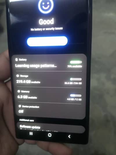 samsung Note 10 plus 12gb rem 256 memory 10/10 all ok