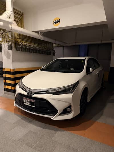 Toyota Corolla Altis Grande 2024 Black Interior