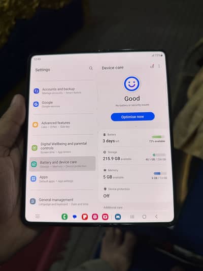 Samsung Galaxy Z Fold 4 Pta Approved