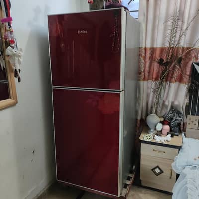 Haier Glass Door Refrigerator in Mint Condition