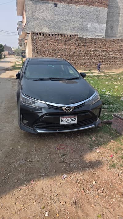 Toyota Corolla GLI 2016 Model convert 2025 model new Lights And New