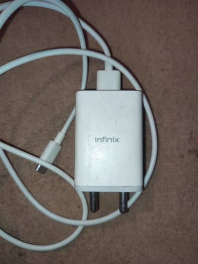 infinix 18 watt full original charger