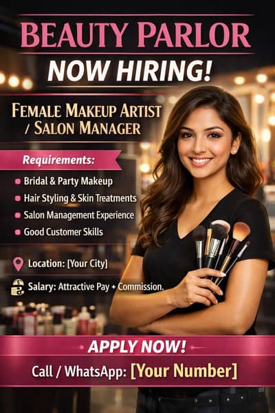 Female makeup Artist