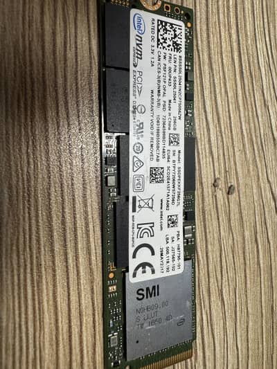 Intel 256GB M2 SSD -NVME