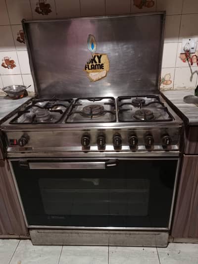 skyflame 5 burner for sale with oven
