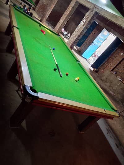 Snooker Table 6/12 with 2" marble