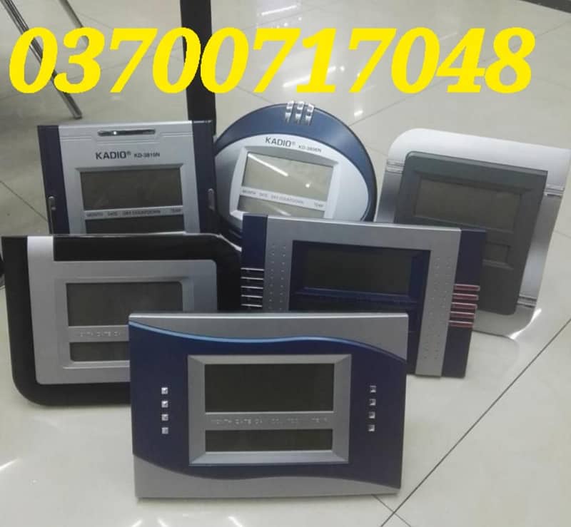 Digital Clock Digital Watch  Full Automatic Time Table Analog Clock 0