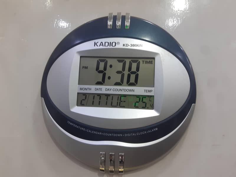Digital Clock Digital Watch  Full Automatic Time Table Analog Clock 7