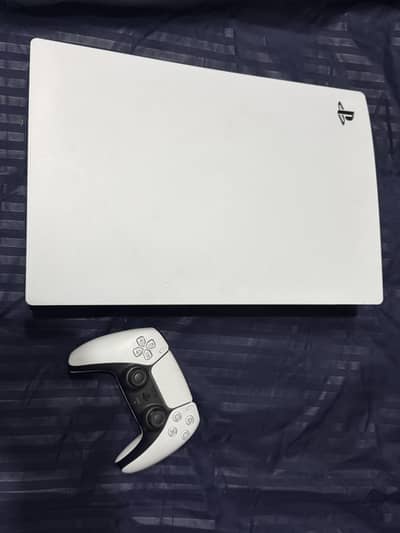 ps5 disc edition with 2 controllers