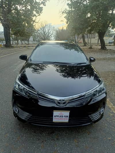 corolla Altis 2019 end bumper to bumper jnvn