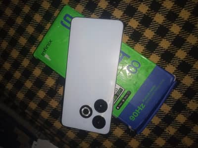 Infinix smart 8 (4/64) complete box with charger