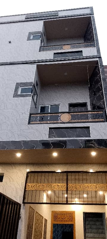 3 Marla Triple Storey Brand New In Al Hamed Colony Opposite Neelam Block Iqbal Town Lahore