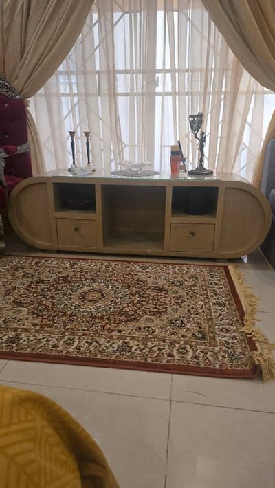 Wooden Console Table / Media Rack / Side Table - Urgent Sale