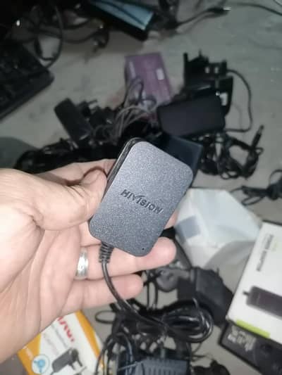 12 volts branded AC/DC adopters