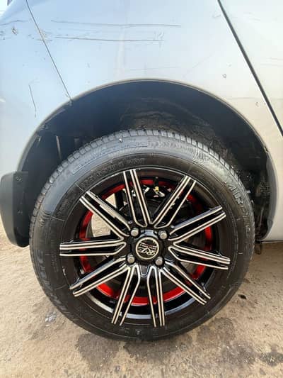 Daihatsu Mira 2017/2020, Alloy rims Led Lights