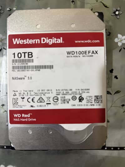 WD NAS 10TB