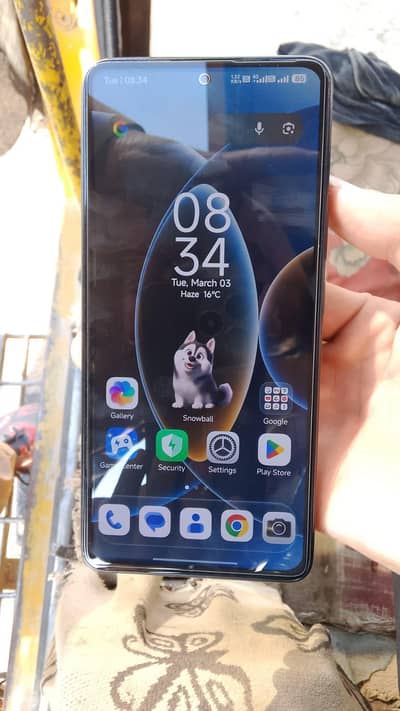 Redmi note 14 with box and original charger sale and exchange possible