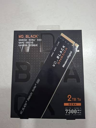 WD Black SN850X NVMe SSD
