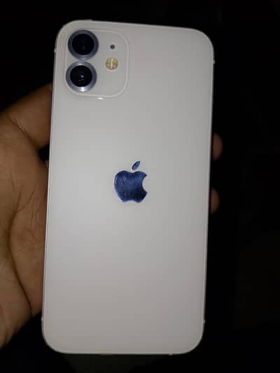 I PHONE 12 10 by 10 condition ALL OK SET white colour