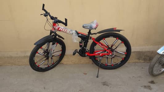 brand new folding cycle 26 inches with ollay rim