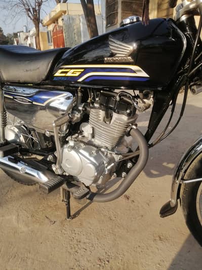 Honda CG 125 Special Edition 2024 model islamabad number