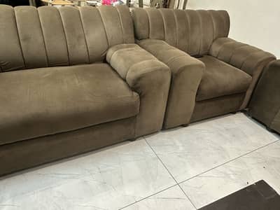 Sofa 3-2-1, and Center table for sale