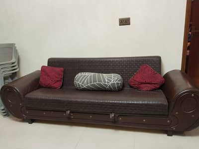 3 Seater Sofa Cum Bed – Excellent Condition