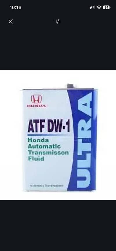 Honda vezel gear oil Atf Dw-1 ultra 4L original porduct