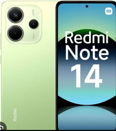 Redmi Note 14 Full box 8-256 10 by 10 same color on pic upload