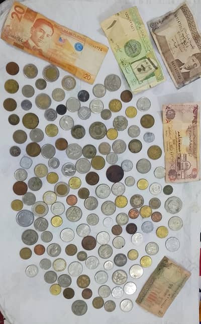 Antique coins,, different countries